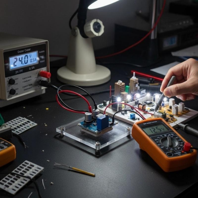High Current 1.5A Voltages Regulator Module Wide 5V-80V Input Ranges Adjustable Output for Industrial Applications