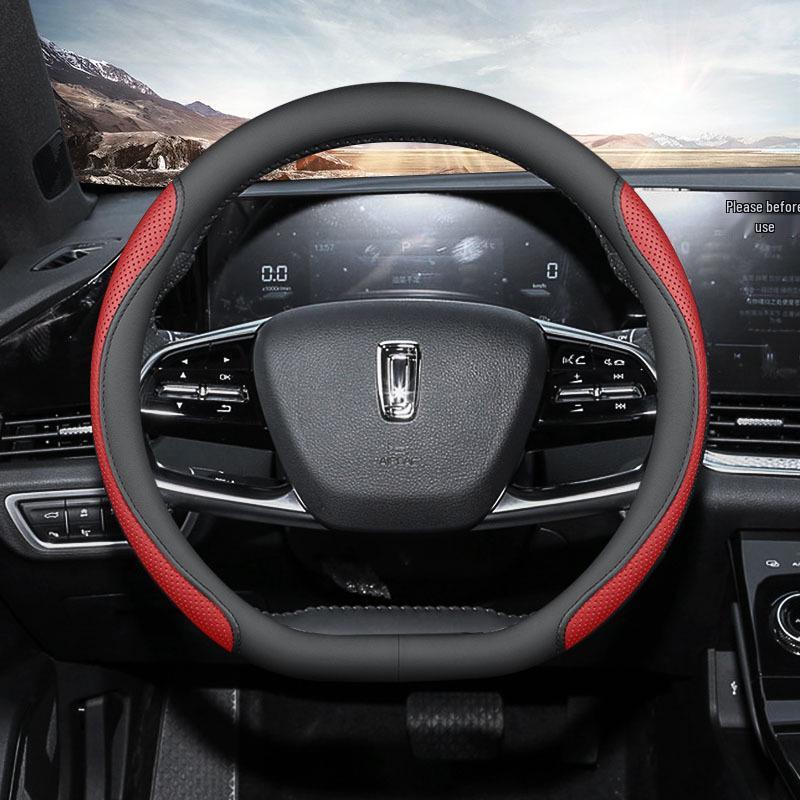 Bestune Universal Car Steering Wheel Cover - Non-Slip & Breathable Four Seasons Design for T99 T77 B70 E01 T33 Vehicles
