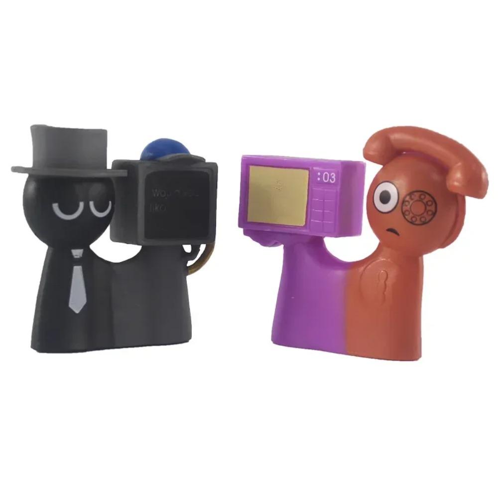 12pz Gioco Sprunki Action Figure Incredi Sprunky Figure in PVC Modello da Collezione Bambola Giocattolo per Bambini Regali di Compleanno Giocattoli 2025
