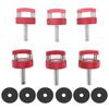 Fastener Thumb Screws Integrated D Ring Aluminum Alloy Anodized Quick Removal Thumb Screw Replacement for JK JL JT