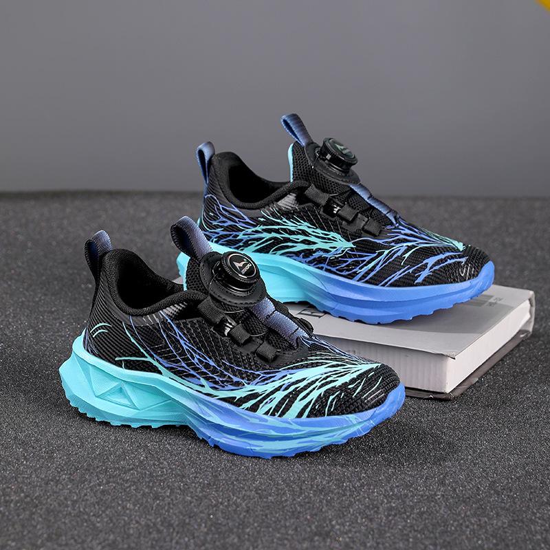 

Primary school students sports shoes, Datong running shoes, lightweight mesh breathable children s shoes, rotating buttons, male and female students 40