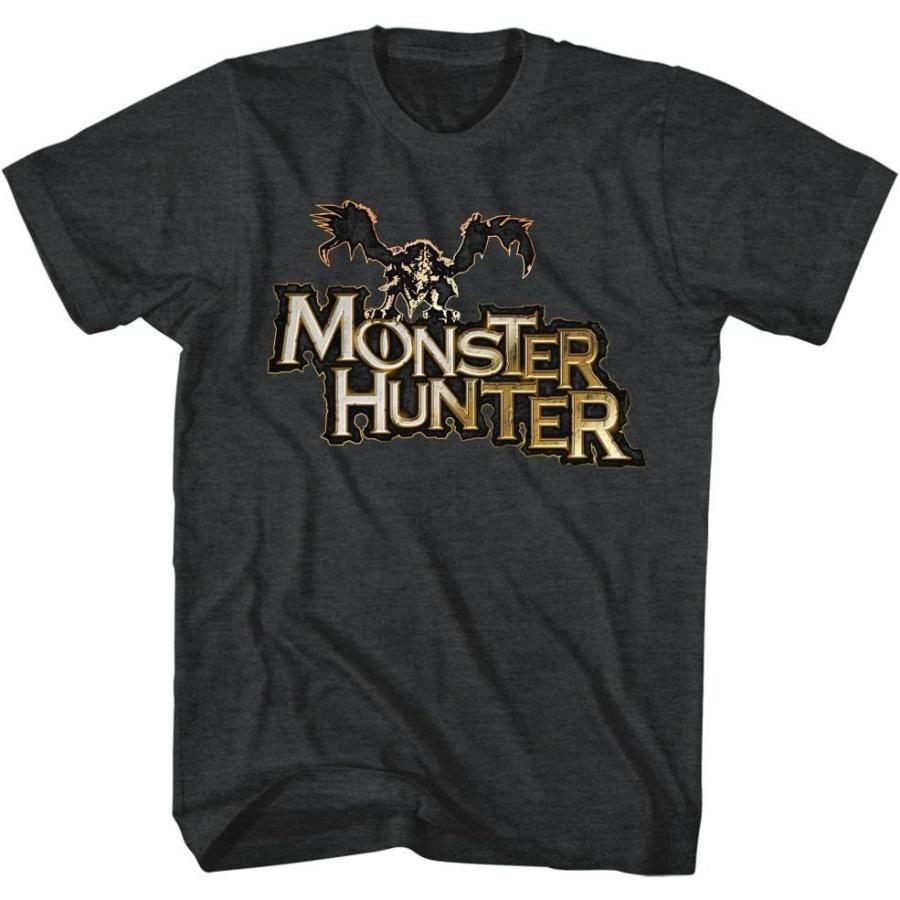 Monster Hunters - Mens Mh Logo T-Shirt XXXXXL чёрный
