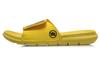 Badfive Rubber Sole EVA Quiet Slide Slippers Men's Black Yellow ABTR007-2