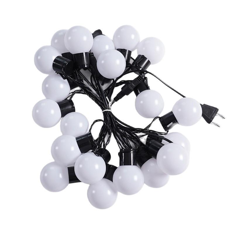 Solar LED String Lights for Outdoor Camping, Wedding Canopy, and Stall Decoration