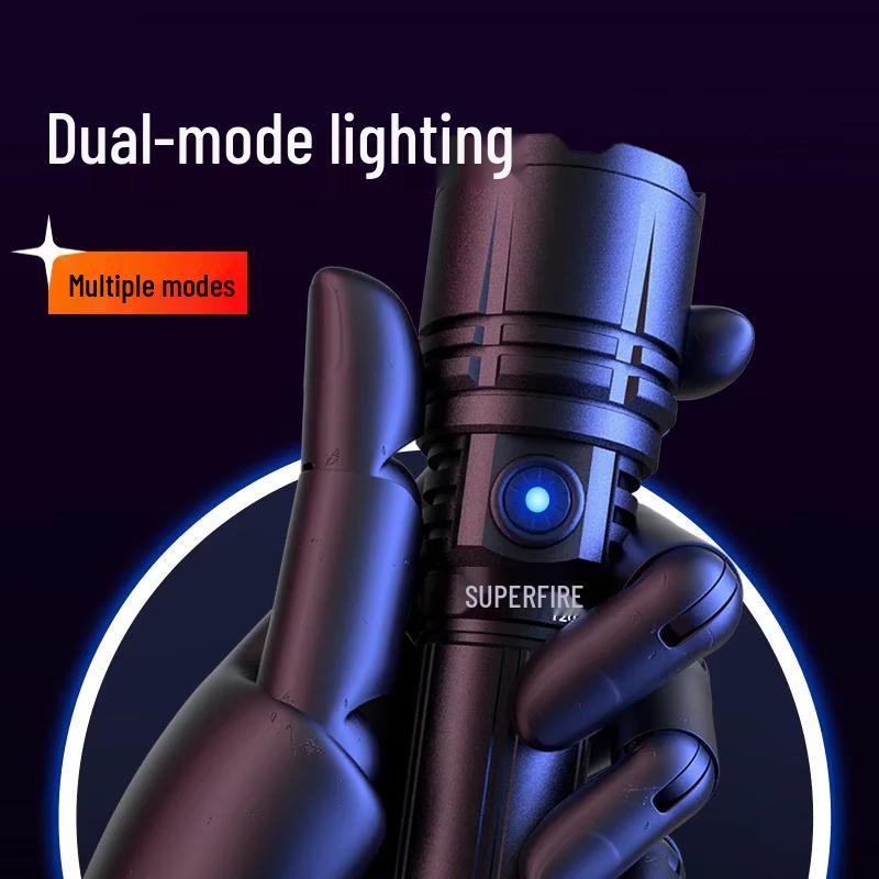 SupFire Y20 Zoomable Rechargeable Flashlight
