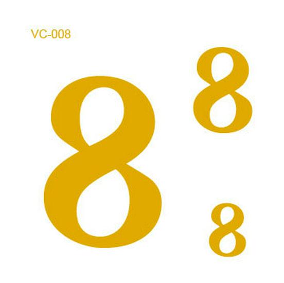 Waterproof Metallic Sports & Party Letter and Number Tattoo Stickers