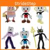 Langlebige Cuphead PVC-Ornamente für Schreibtisch, Kuchen oder Geburtstagsgeschenke, 6er-Set