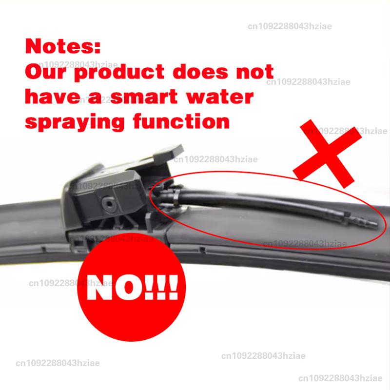 For Peugeot 5008 P87 MK2 2017- 2018 Wiper Front Wiper Blades Windshield Windscreen Window Brush 28"+16"