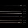 Stainless Steel Beading Needles Slim Sharp Tip With Clear Storage Tube For Diy Jewelry Making Bead Craft Projects