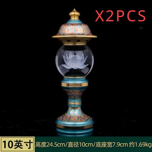 Aluminum Alloy Water Cup Offering Buddhist Lanterns Vase Fruit Tray Candlestick Incense Tube Base Buddhist Supplies Home Decor