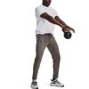 Under Armour Knitted Sweatpants Men's Brown Moderate Slim Fit Pants 1373730-176