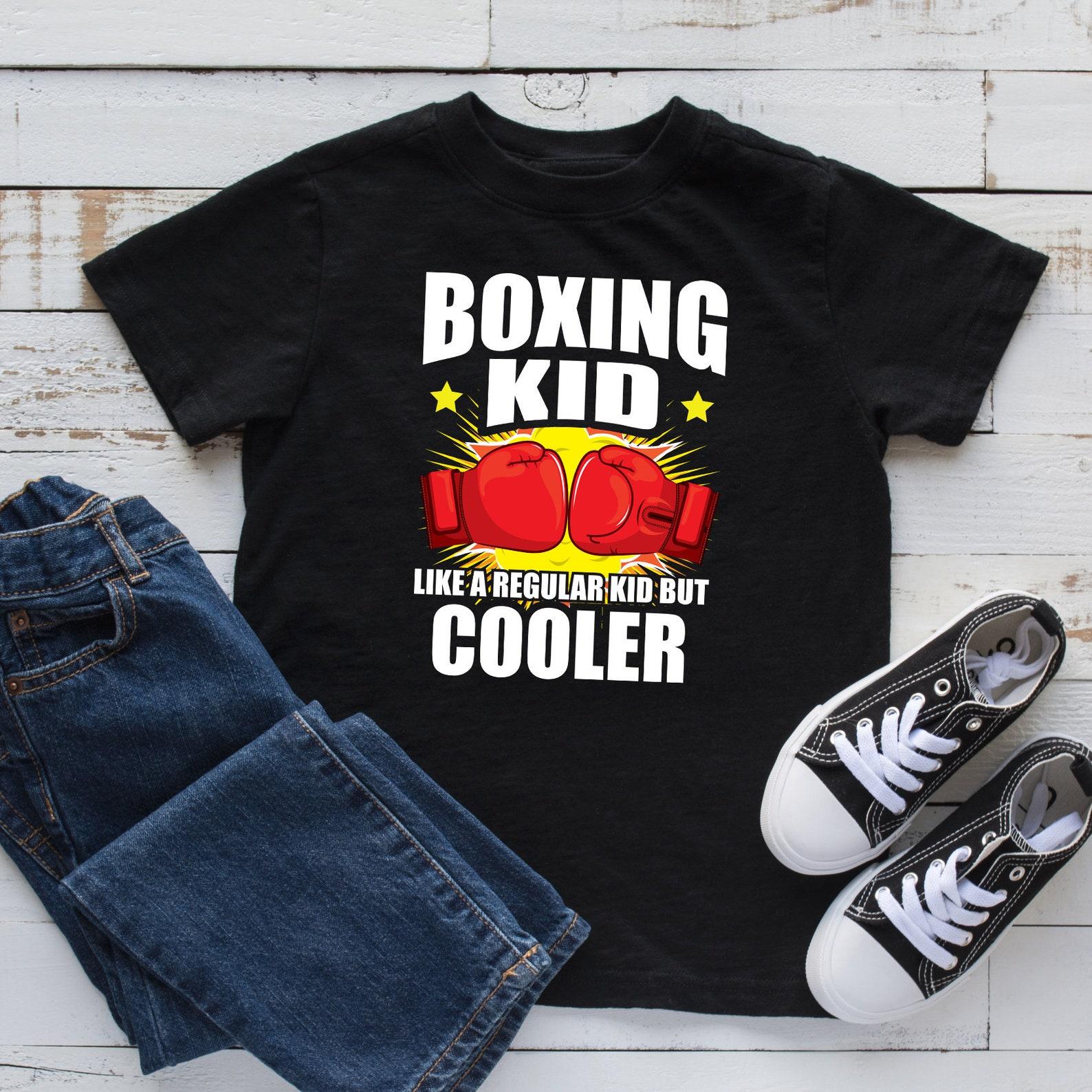 Boxing Kid T-Shirt, Toddler Tee, Kids T-shirt - Kid Boxer TShirt, Child Tee 2XL