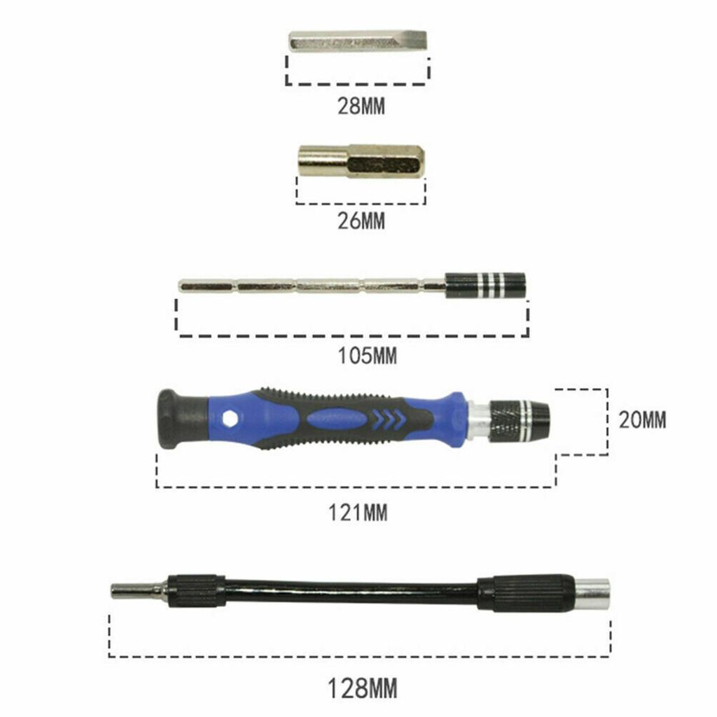 Computer Repair Tool Kit Portable Multi-size Precision Screwdriver Torx Tools Set For Laptop Pc Smartphone