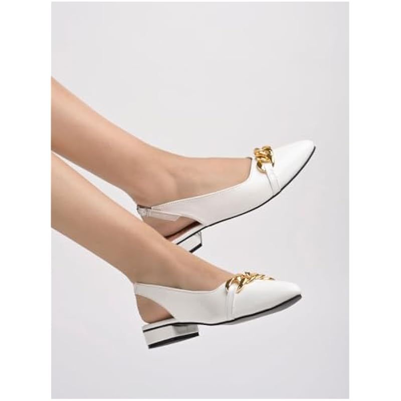 Shoetopia Women'S Slip-On Ballet Flats White