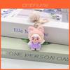Lucky Cat Keychain Plush Toy With Handwave Design For Gift And Decor