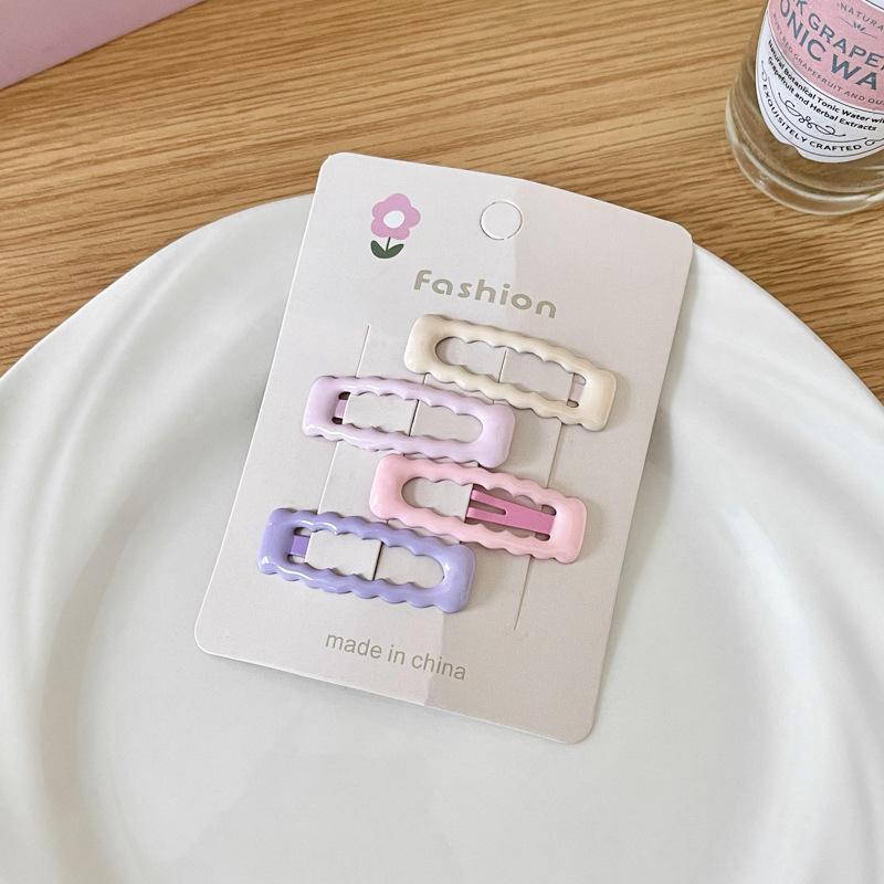 Y2K Dopamine Color Pentagram Small Hair Clip for Women & Kids - Cute Bangs & Side Hair Accessory