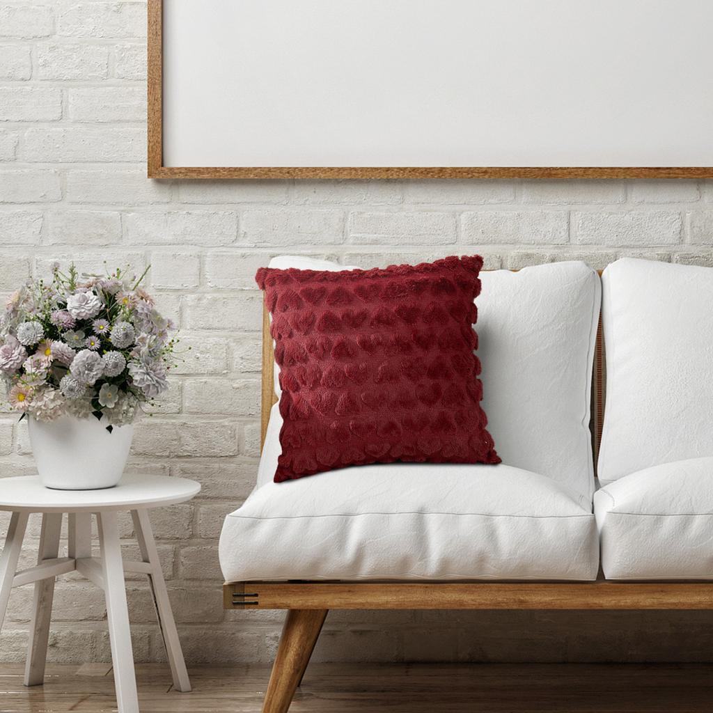 Modern Minimalist Pillows, Plush And Winter Pillows, Living Room Sofas, Heart-shaped Cushions, Pillowcases