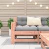 Garden Sofa with Armrests 69 X 62 X 70.5 Cm Solid Douglas Fir Wood