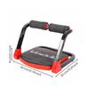 Compact Ab Midsection Workout | Space-Saving, Sit-up Exercise Equipment,