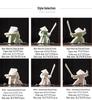 Samurai Knight Ceramic Incense Holder and Burner Ornament