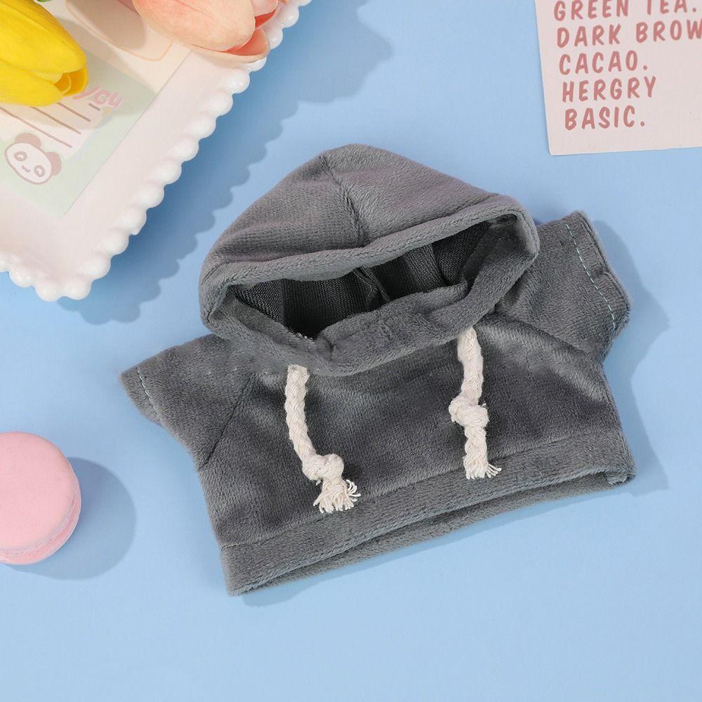 Multicolor Doll Hoodie Hand-made Doll Clothing Accessories Cotton Dogs Hoodies  15cm Doll