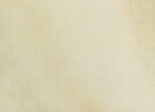 Kobaido Kana Paper, Ganpishi Kaori, Half-Kaishi Size, 50 Sheets (5 Designs, 10 Sheets Each)