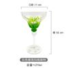 270ml Δημιουργικά Ποτήρια Κρασιού Margarita Χειροποίητα Πολύχρωμο Ποτήρι Κοκτέιλ Ευρώπη Ποτήρι Γοβάκι Ποτήρι Σαμπάνιας Δημιουργικό Ποτήρι Κρασιού Μπαρ