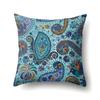 Retro Nostalgic Bohemian Ethnic Style Polyester Pillowcase Car Decoration Home Printed Pillowcase