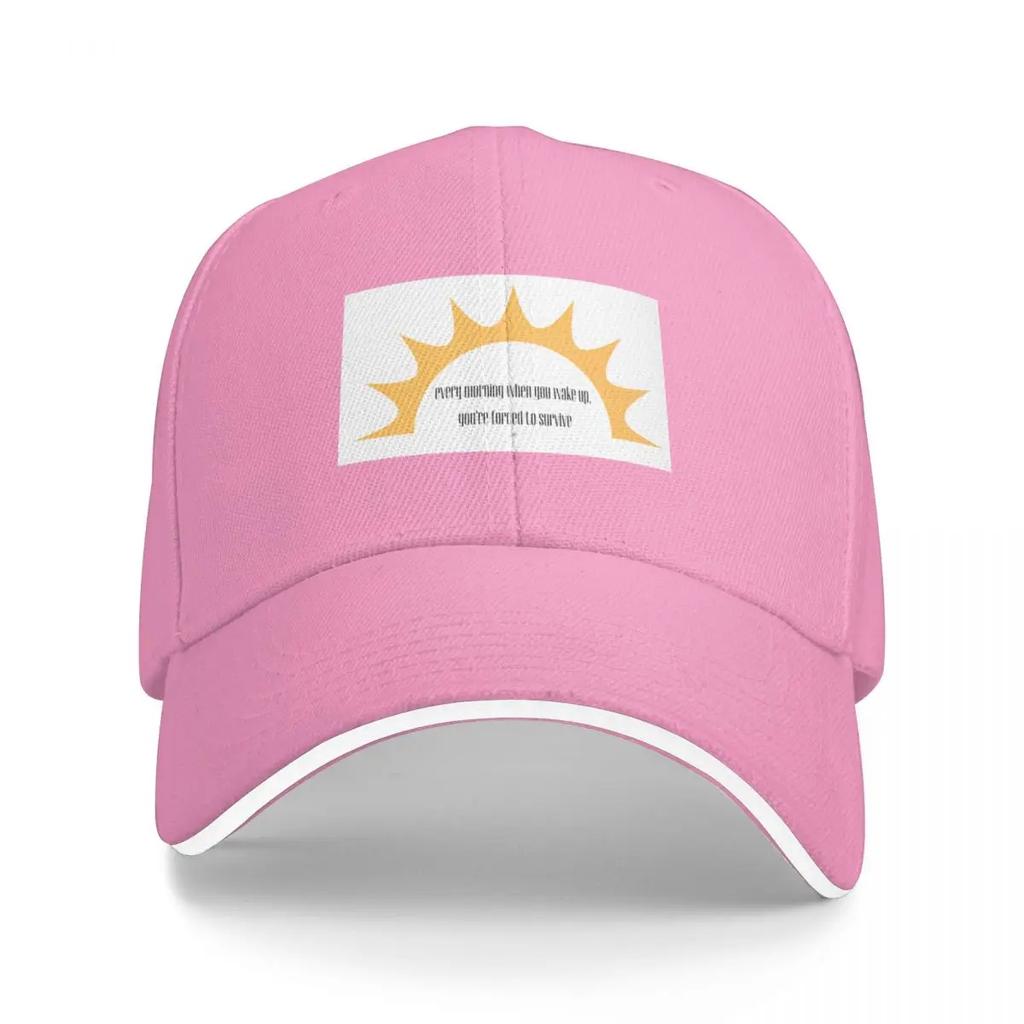 MBMBaM Forced to Survive Quote Baseball Cap New Hat Military Tactical Cap black Men Golf Wear Women's