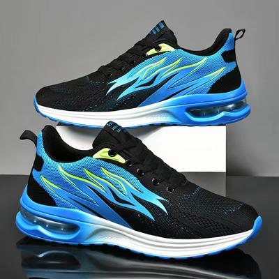 New Autumn Men's Shoes Teen Trend Comfortable Breathable Soft Sole Air Cushion Running Shoes Men's Sports Shoes