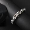 Men's Hip Hop Titanium Steel Bracelet: Trendy, Versatile, and Bold Style Accessory