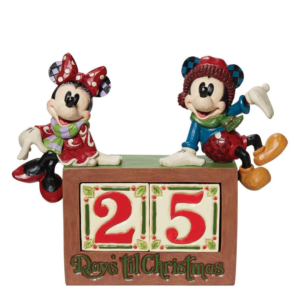 Enesco Advent Mikke Minni Advent 8 x 23 x DTR6013057 Kalender/Figur "Disney Traditions" & Størrelse H19.5cm