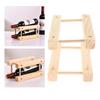 Wooden Bottle Holder Table Top Stands Rack Display Stand for Home Decor Kitchen Organization