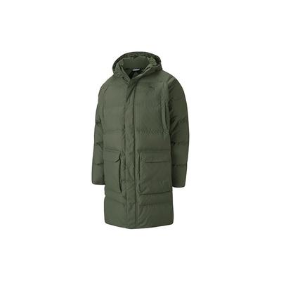 Classic Hooded Warm Down Jacket Men Outerwear Dark-Green 599309-64