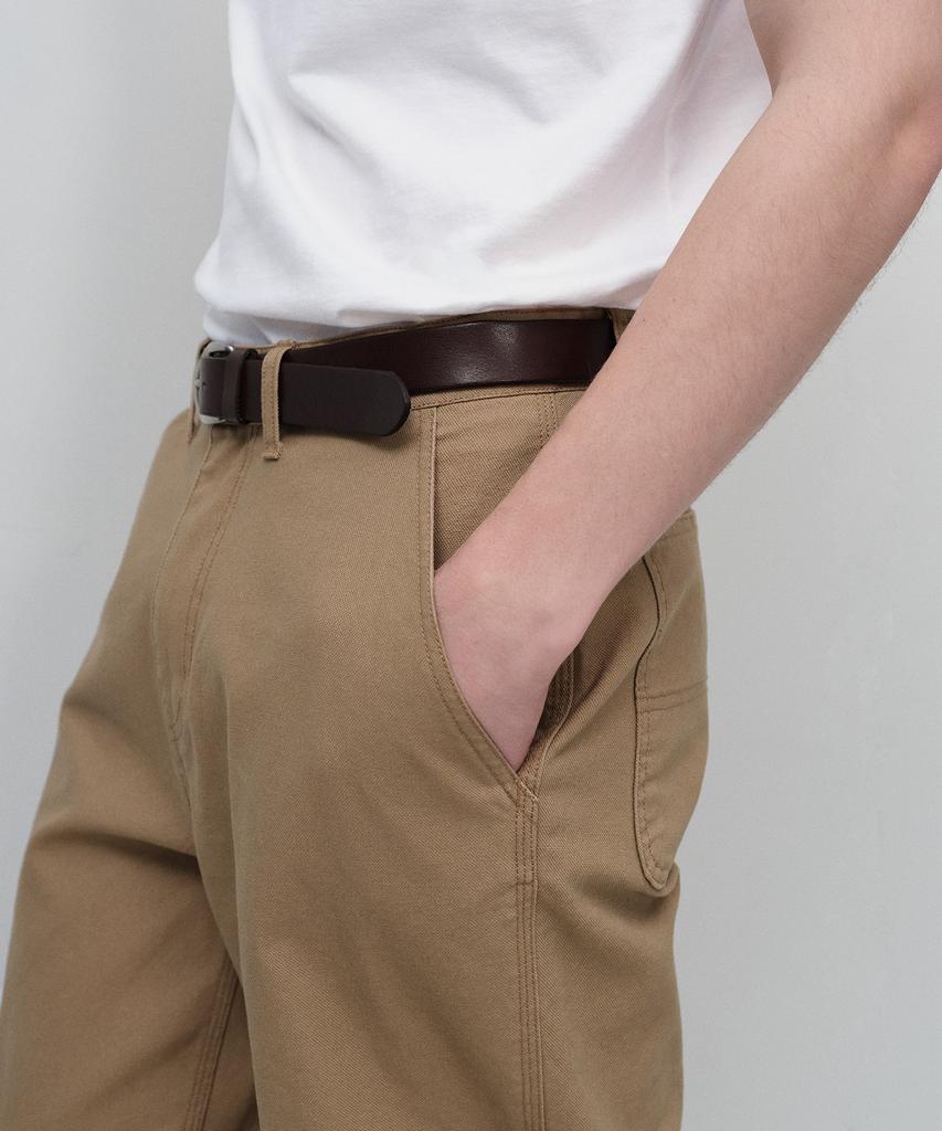 MUSINSA STANDARD Canvas Regular Fit Work Pants [Beige]