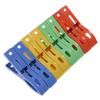 8PCS Powerful Plastic Clothes Pegs Hangers Clothespins Towels Hanging Pegs Food Bag Sealing Clip Laundry Storage Organizer