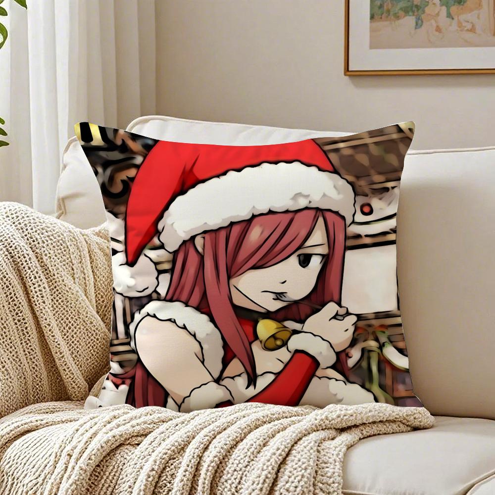 Anime Shonen FFairy TTail Kissenbezug Kissenhülle Milbenschutz Wohnzimmer Sofa Dekor Kissen Raum