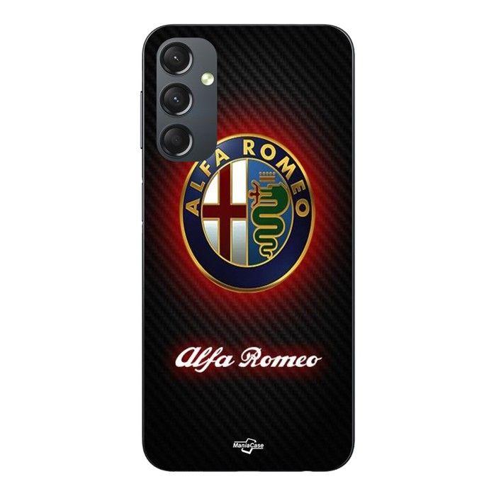 Coque Pour Samsung galaxy A24 logo Alfa Romeo Maniacase