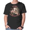 Unisex Crew Neck T-Shirt I Wish I Was Napping Graphic Short Sleeve Casual Tee