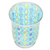 Mosaic Candle Holder Handcrafted Exquisite Windproof Glass Candle Holder Tealight Candle Holder for