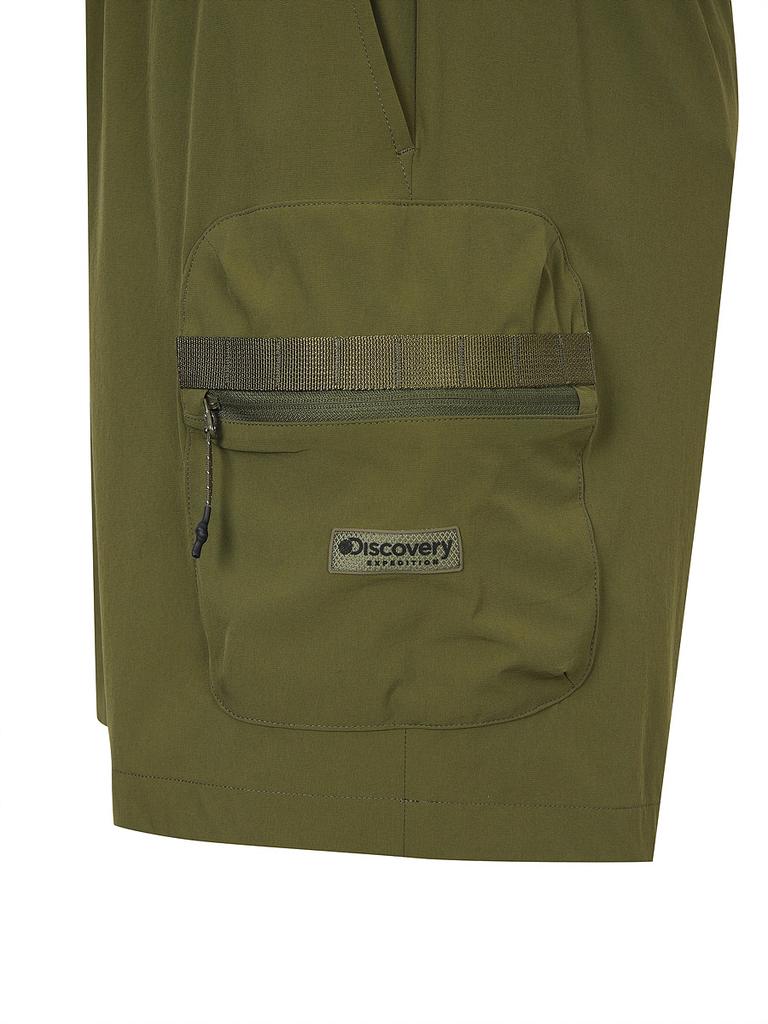 DISCOVERY EXPEDITION Freshvent Men'S Semi-Loose Cargo Shorts (D/Olive)