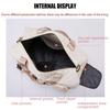 Large Capacity Argyle Travel Duffle Bag, Sports Gym Bag - Spacious & Highly Portable with Shoe Compartment for Overnight Trips