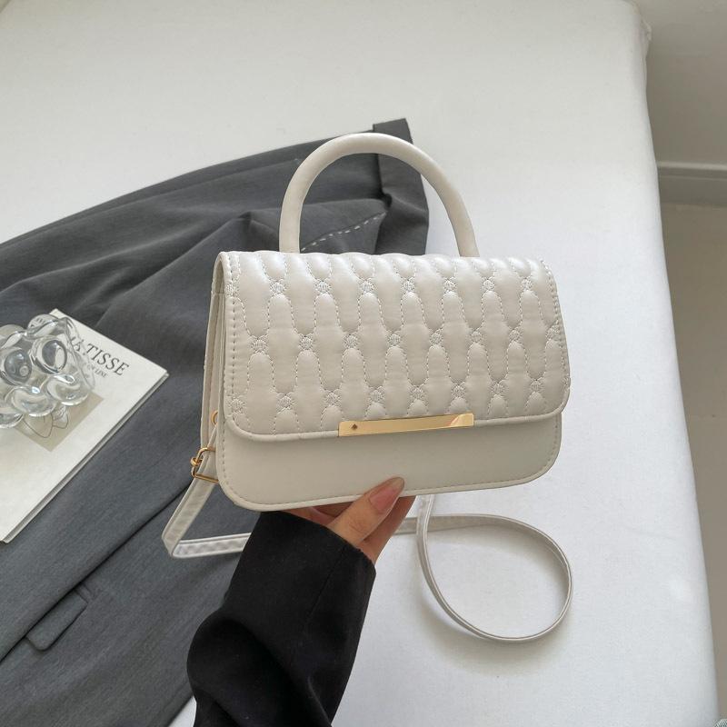 Fashion charm pu versatile bag women's new rhombus plaid handbag dinner party arm shoulder messenger bag