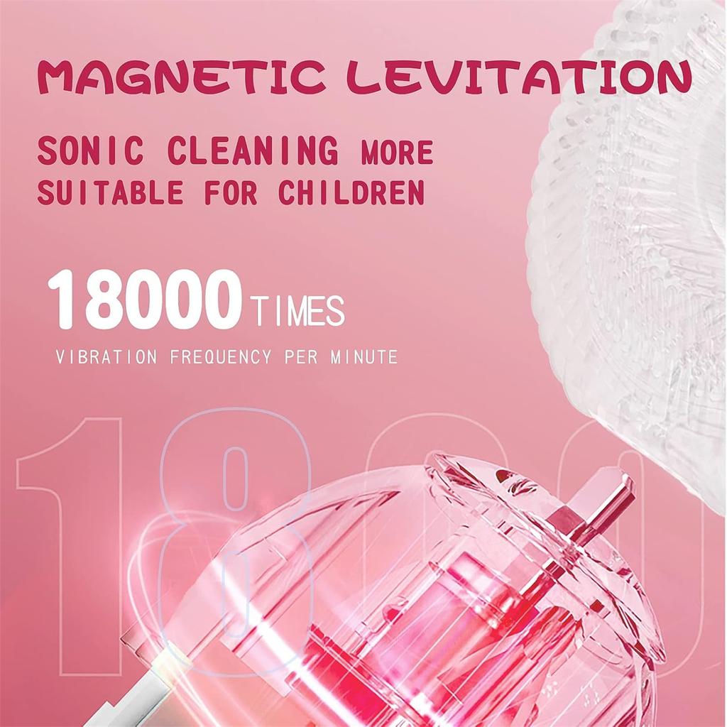 Kids U Shaped Electric Toothbrush Food Grade Silicone Brush Head U-shaped