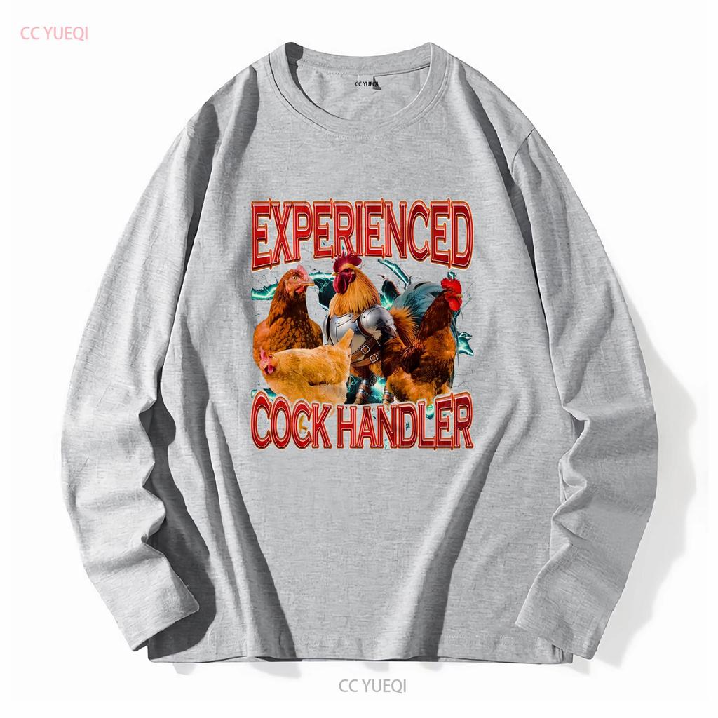 Erfahrener Hahnen-Händler T-Shirt Lustiges Meme Küken Hahn Beleidigender Witz vintage Gewaschen Atmungsaktiv Stilvoll Weich Grafik