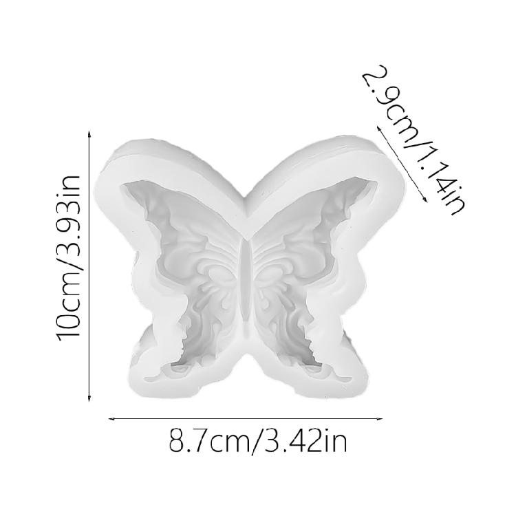 Butterfly Shape Silicone Molds Butterfly Candle Mould Scented Candle Molds Baking Molds Castings Molds Craft Supplies