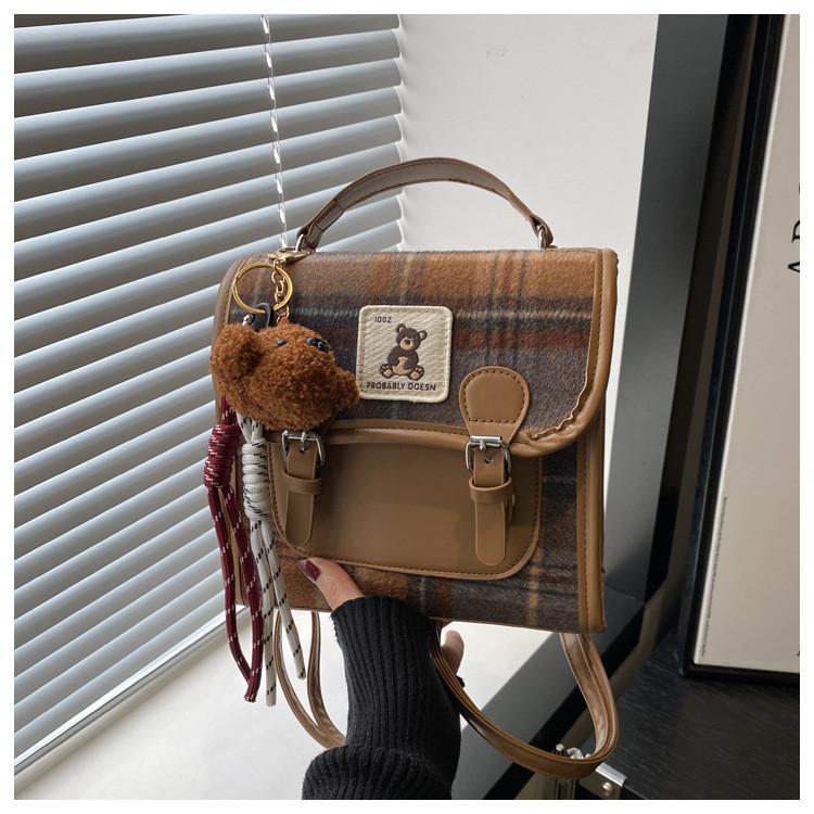 Retro Harajuku Style Backpack For Daily Use With Durable Material And Fashionable
