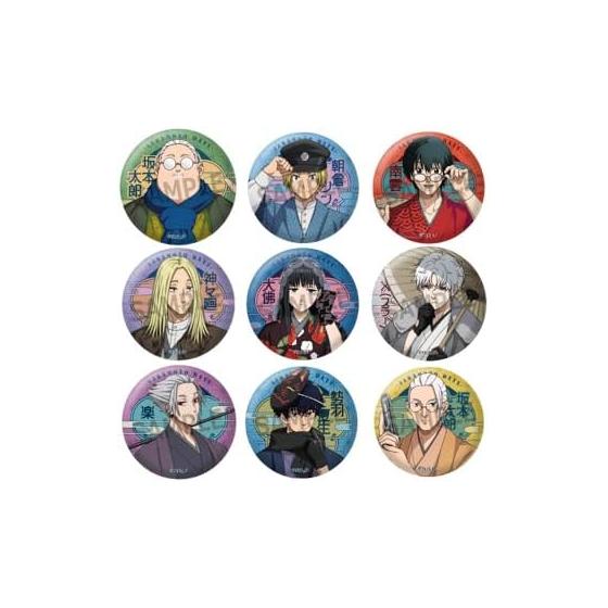 TV Anime SAKAMOTO DAYS Trading Can Badge Wafuu Modern ver. (9 pieces/BOX, approx. 56mm)