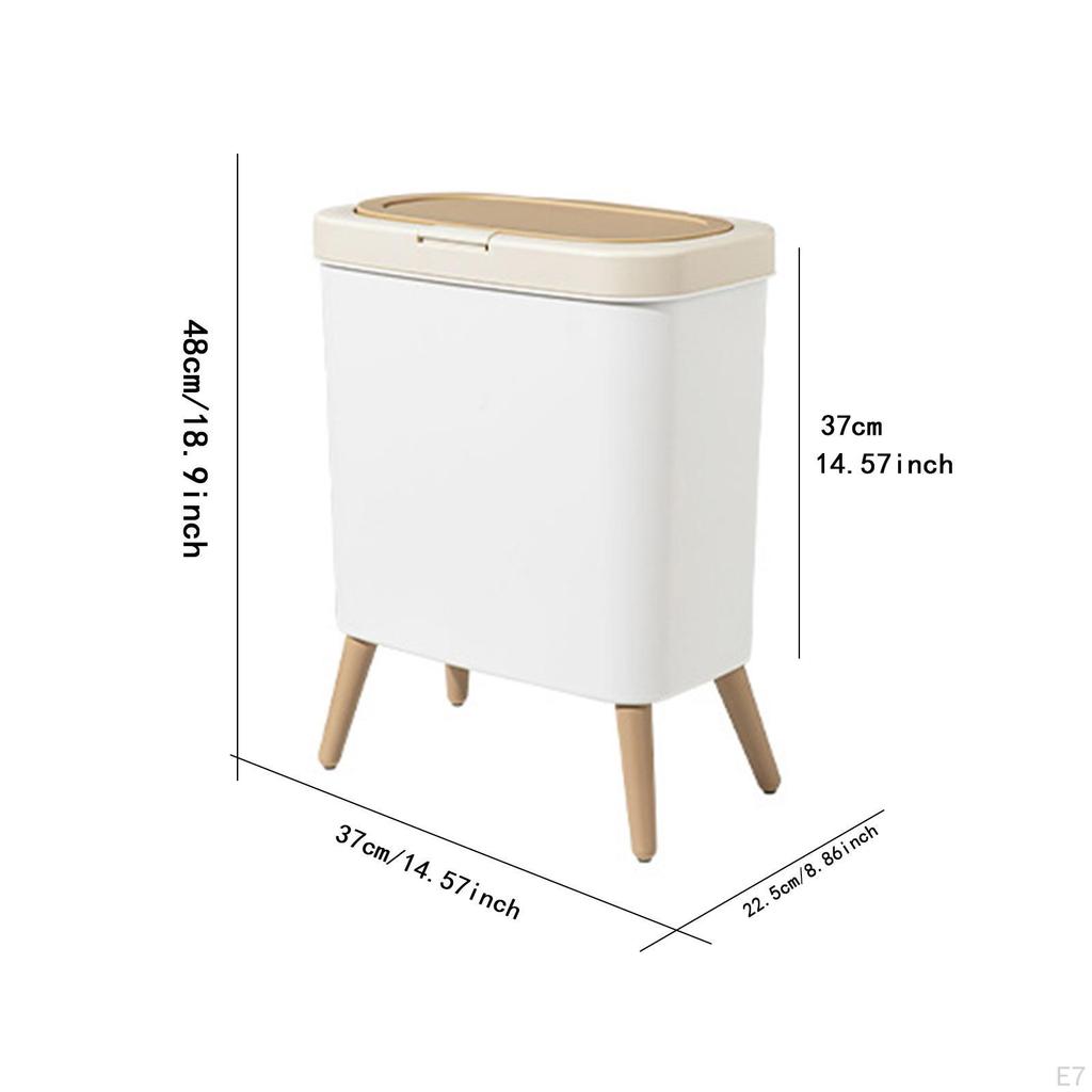 Press Type Trash Can Dustbin Garbage Bin