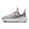 Nike Flex Runner 2 Casual Comfortable Shock Absorbing Durable Low Top Kids Running Shoes Kids Running Shoes Gray DJ6040-009